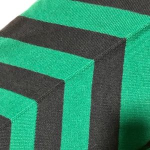 Turquoise and navy infinity scarf